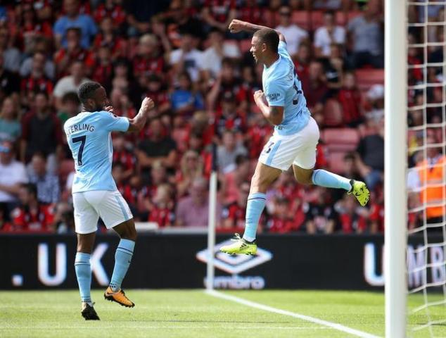  特里皮尔精准任意球绝杀伯恩茅斯  